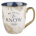Mug Navy Be Still Ps. 46:10